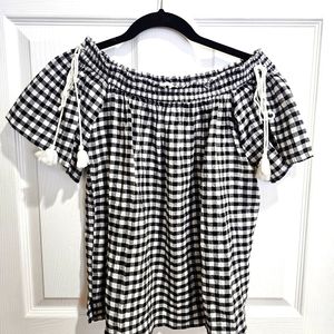 LOFT Gingham Top